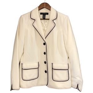 Dialogue Blazer Winter White Size 10